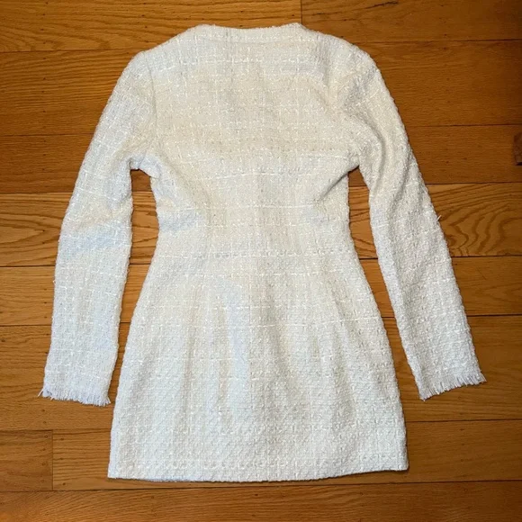 NWOT SAU LEE AUDREY DRESS IN IVORY - Picture 9 of 9